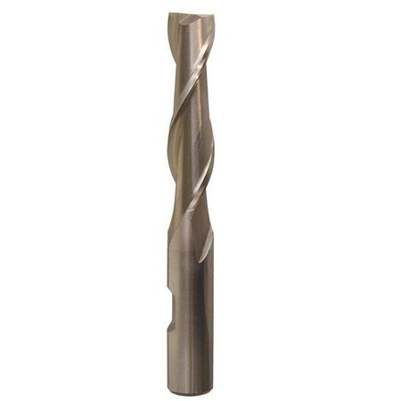 QUALTECH Square End Mill, Center Cutting Single End, Series DWCT, 1516 Diameter Cutter, 418 Overall Len DWCT344